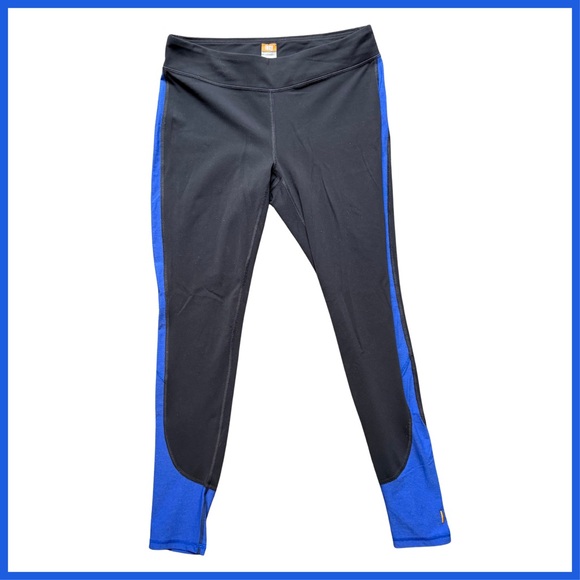 Lucy Pants - Lucy (Large) Powermax Dark Grey & Blue Gym Leggings - VGC